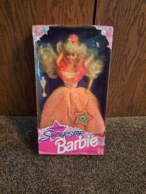 NIB Vintage 1993 Mattel Superstar Barbie Wal-Mart Special Edition doll